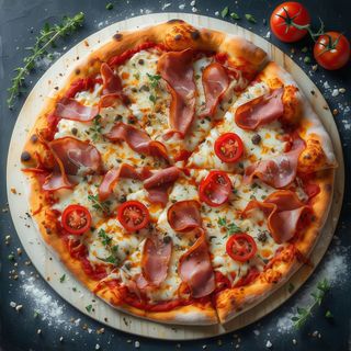 Pizza 3 estaciones (28 cm.)