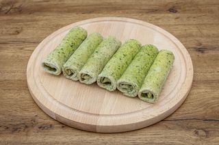 Naleśniki ze szpinakiem i serkiem smietankowym