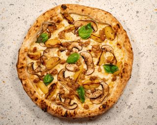 Portobello, salsiccia e patate