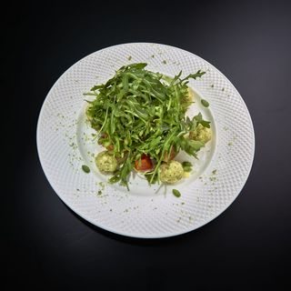 Салат с запеченной тыквой 