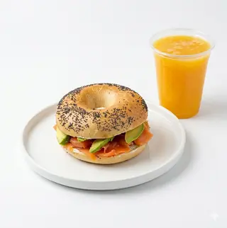 Green Bagel Combo