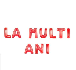 Set Baloane Litere La Multi Ani Rosu
