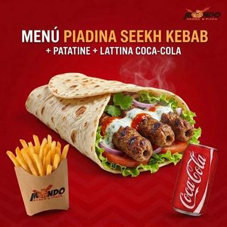 Piadina Seekh Kebab Menù