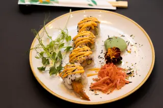 Uramaki age ebi