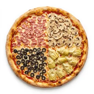 Pizza Cuatro Estaciones 33cm