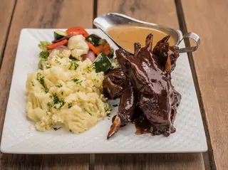 Pork Ribs + 2 Sides
