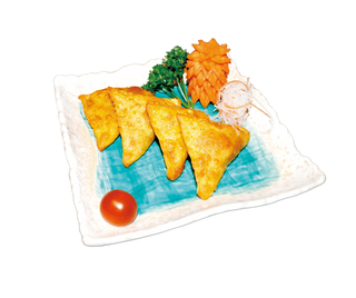 Triángulo De Pollo Al Curry (4 Pzs.)