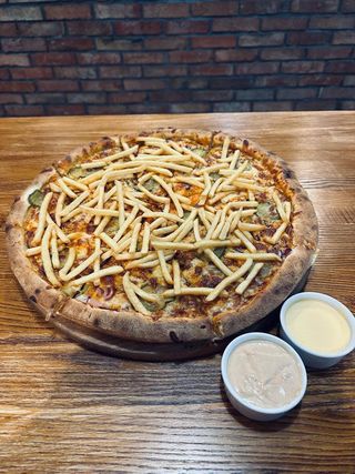 Beef fries Pizza NOWOŚĆ