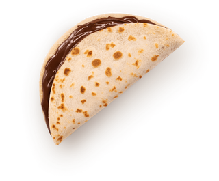 Piadina con Nutella