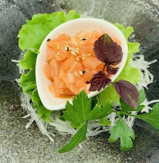 30. Sake tartare