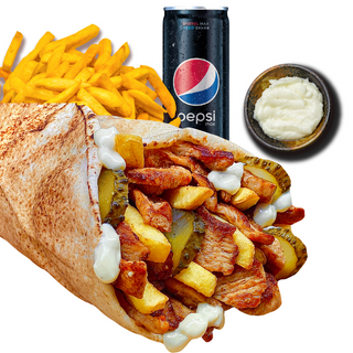 Meniu shaorma pui sandwich mare