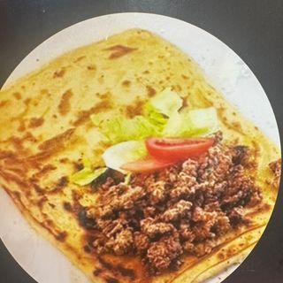 Pañuelos atún, queso y jamón serrano