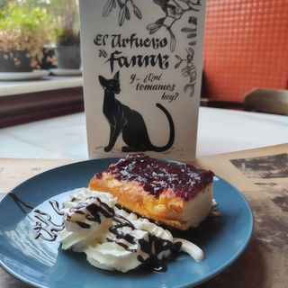 Tarta de queso al horno