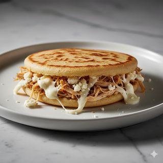 Arepa Pollo Y Queso