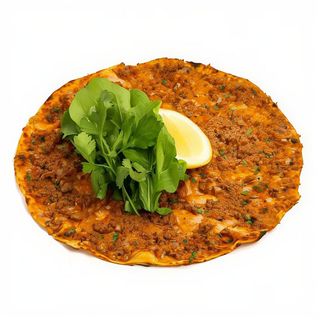 Pizza turca de carne mixta