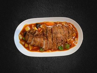 Szechuan hrskavo pržena patka