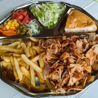 Plato kebab combinado