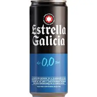 Cerveza Estrella Galicia 0.0 330 Ml.