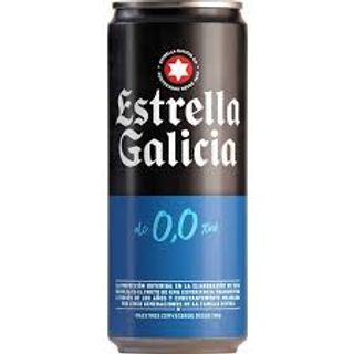 Cerveza Estrella Galicia 0.0 330 Ml.