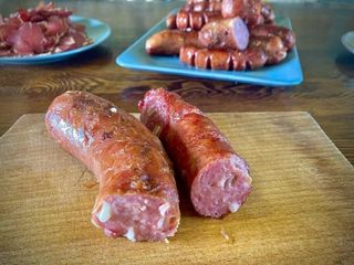 Kranjska kobasica sa sirom