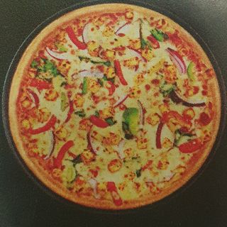 Pizza 4 Quesos Pollo (Mediana)