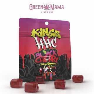 Goma de HHC-Cereja Preta 5 pcs