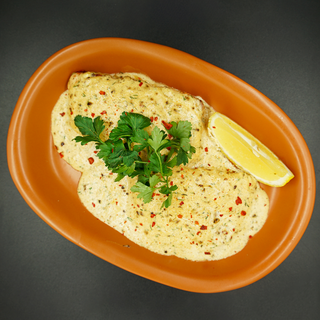 Чкмерулі з лососем (300г)