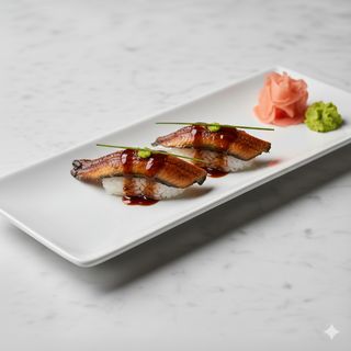 Nigiri De Anguila Ahumada 2 Piezas