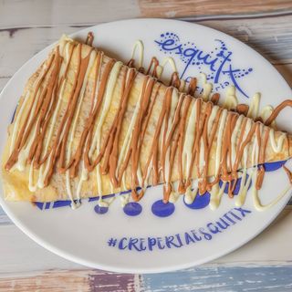 Crêpe De Praliné De Avellana Y Chocolate Blanco