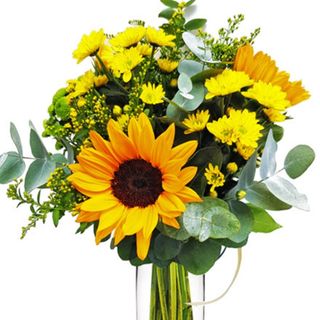 Ramo de flores amarillas