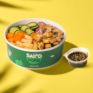 Grilled Chicken Poke