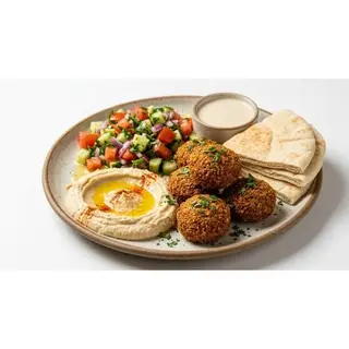 Menú Plato Falafel