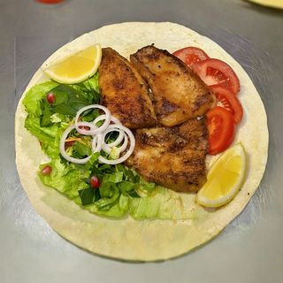 Pangasius пангасиус на углях