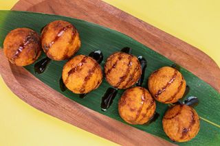 Kulki Takoyaki z ośmiornicą  7 szt.