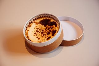 Tarta de queso cremosa pequeño