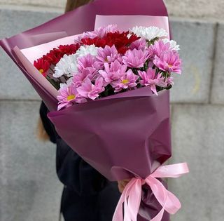 Букет 7 хризантем