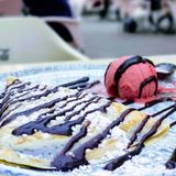 Crepe con Chocolate Negro