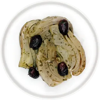 Finocchi con olive | 150 g