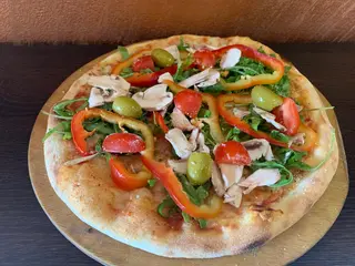 Vegeteriana pizza 28 cm