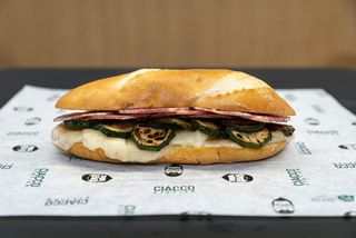 Ciacco soppressata e zucchine