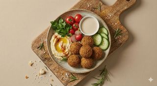 Piatto falafel