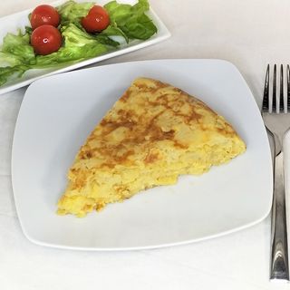 Porción de Tortilla con Patata