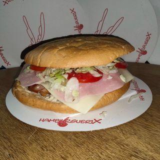 Hamburguesa doble super especial