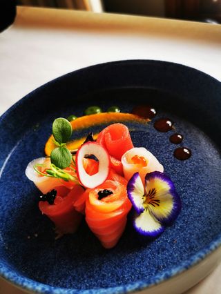 100.Carpaccio di Salmone