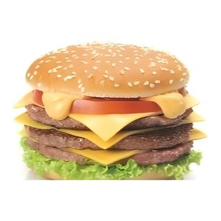 Triplo cheese burger