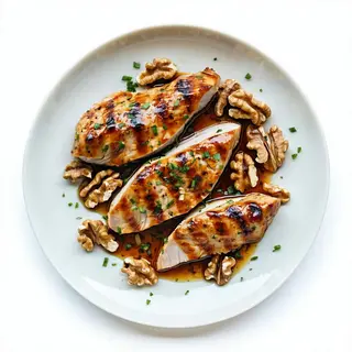 Pollo con noci