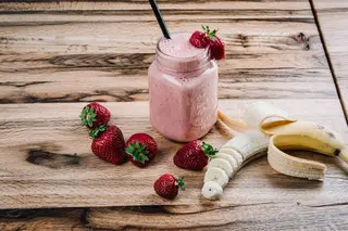 Pink smoothie