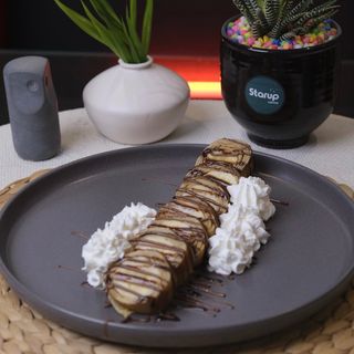 Crêpe Nutella Banana sushi 