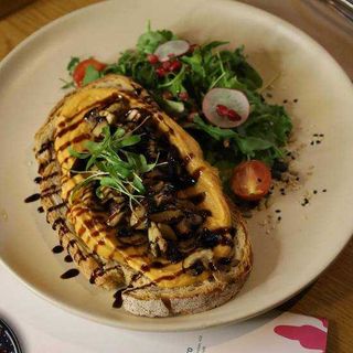 Hummus de Batata Doce e Cogumelos