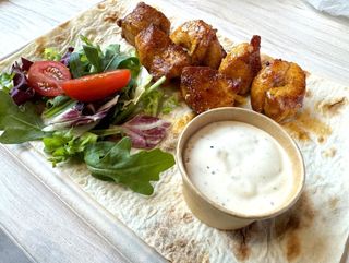 Szaszłyk z udka kurczaka